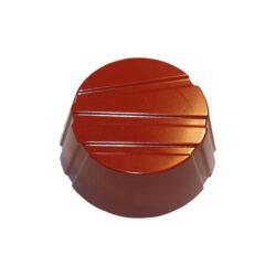 Chokoladeform rund  med riller (14909)