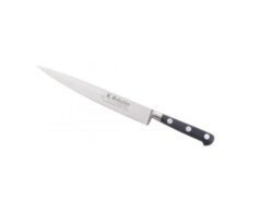 K Sabatier trancherkniv i rustfrit stål med plastikhåndtag. Carls Køkken har et bredt udvalg af franske knive af høj kvalitet.